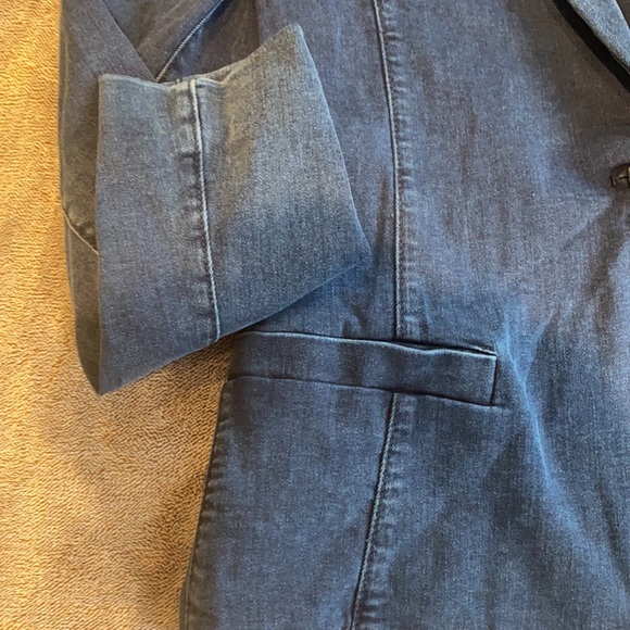 Marccain Jackets & Coats Marc Cain Denim Blazer Woman Poshmark